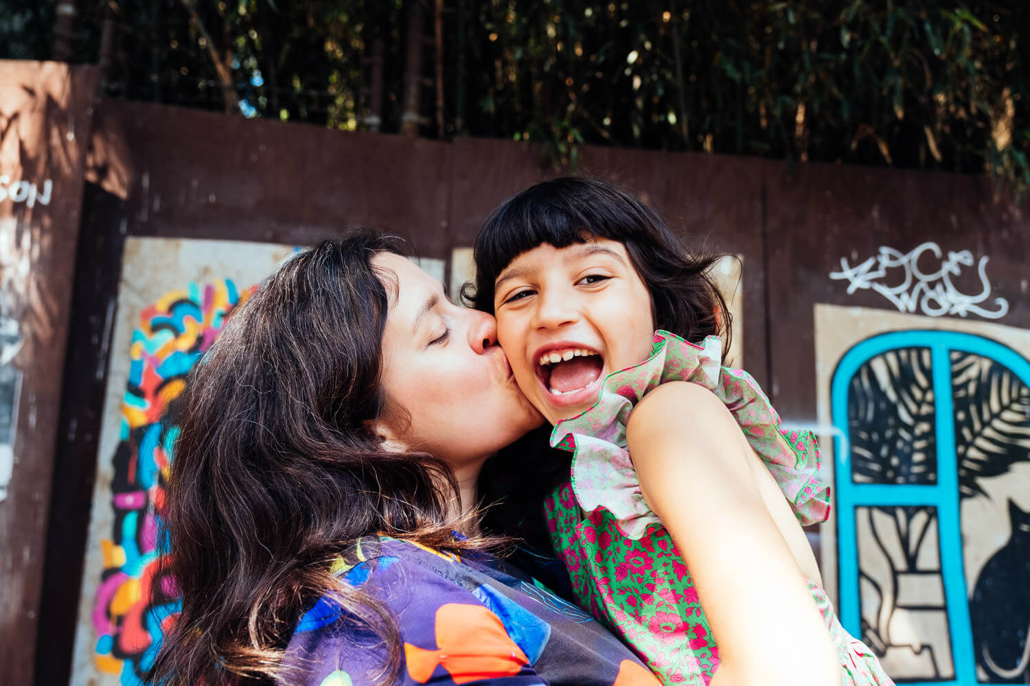 Mom and daughter photo session in Fort Greene Park Brooklyn
